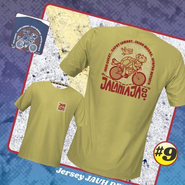 Gravel Jersey Jauh Dekat JalaniAja